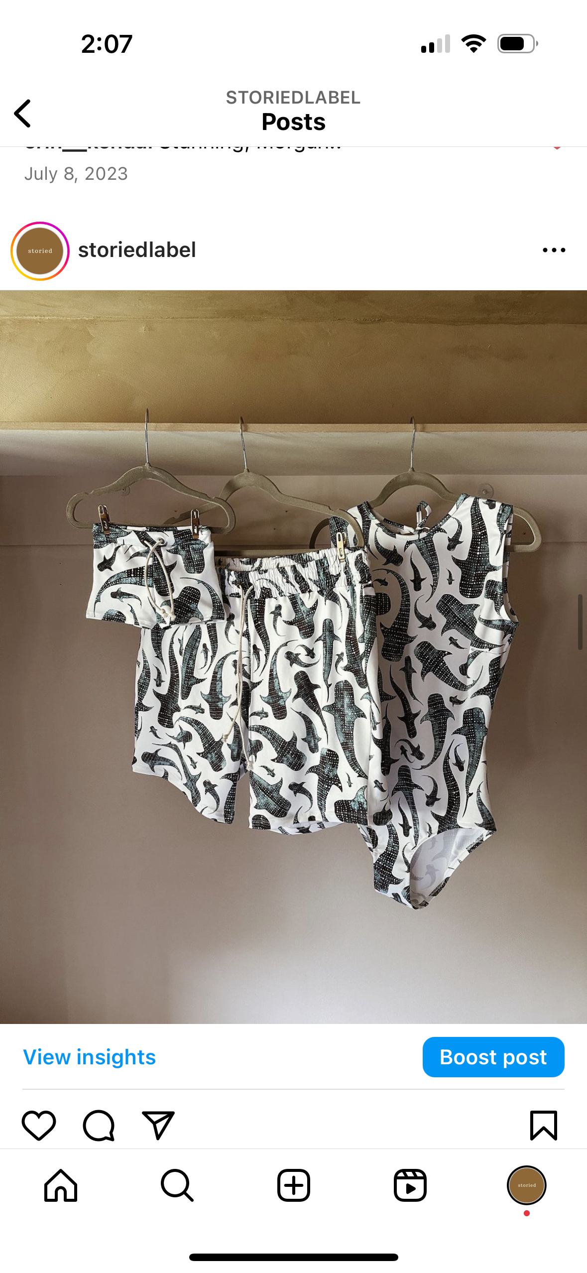 Custom Littles Swim Brief