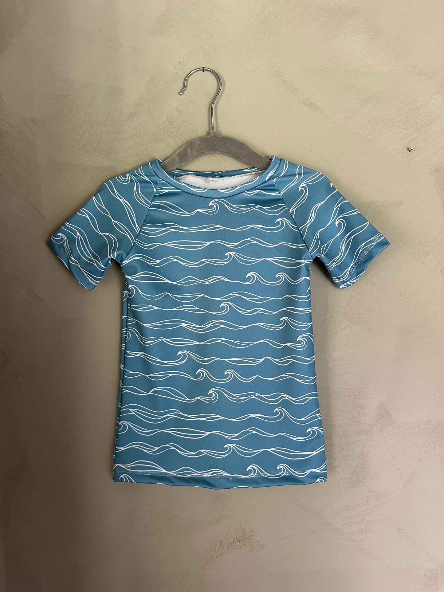 New Rashguard in Azure Waves