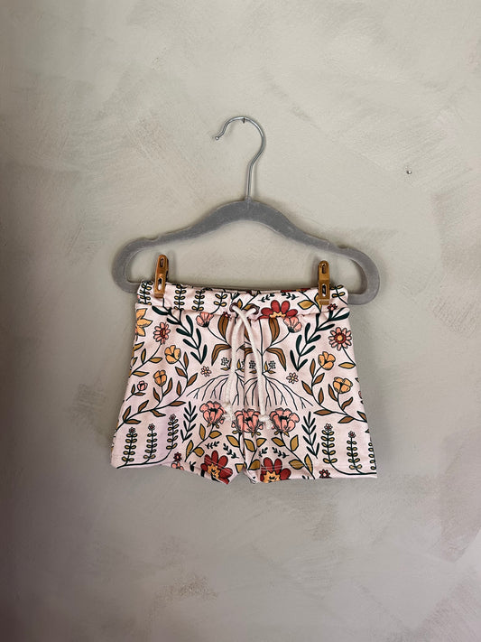 New Barrel Brief in Antique Floral