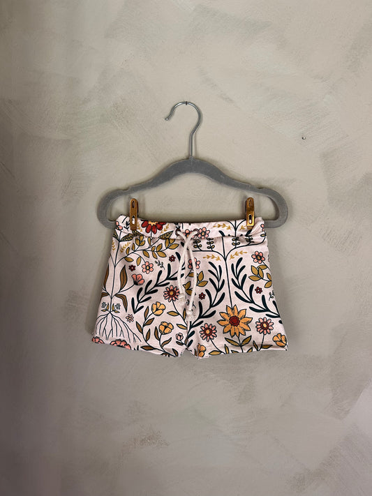 New Barrel Brief in Antique Floral