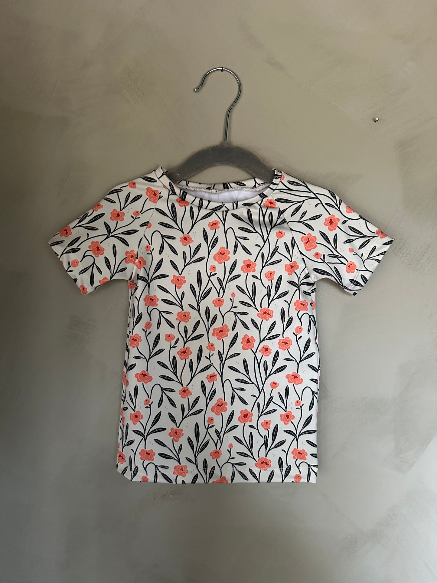 New Rashguard in Coral Blossom