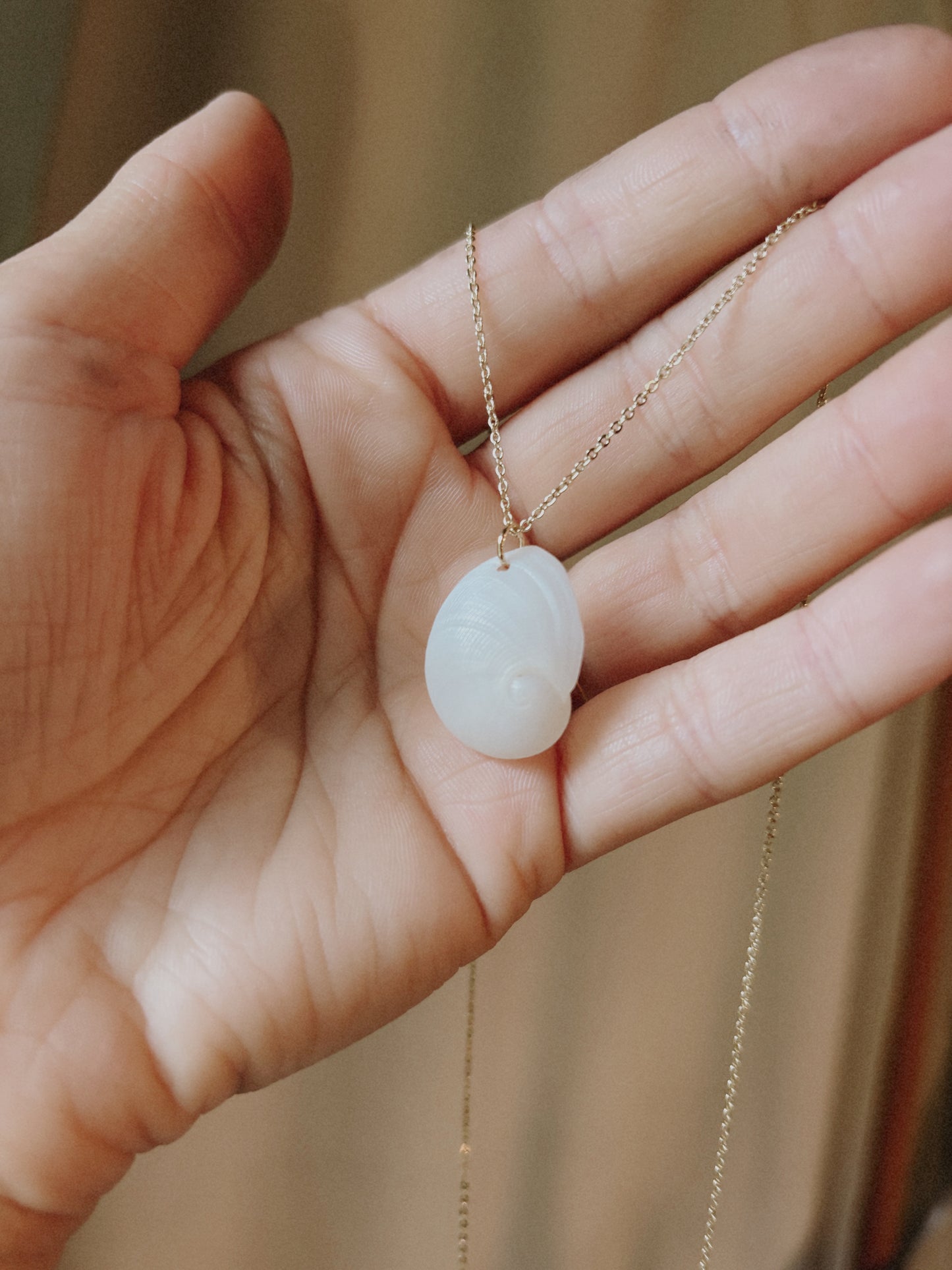 Baby’s Ear Shell Necklace