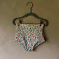 Littles Bikini Bottom in Coral Blossoms