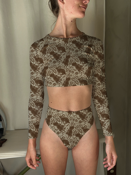 Adult Cropped Rashguard