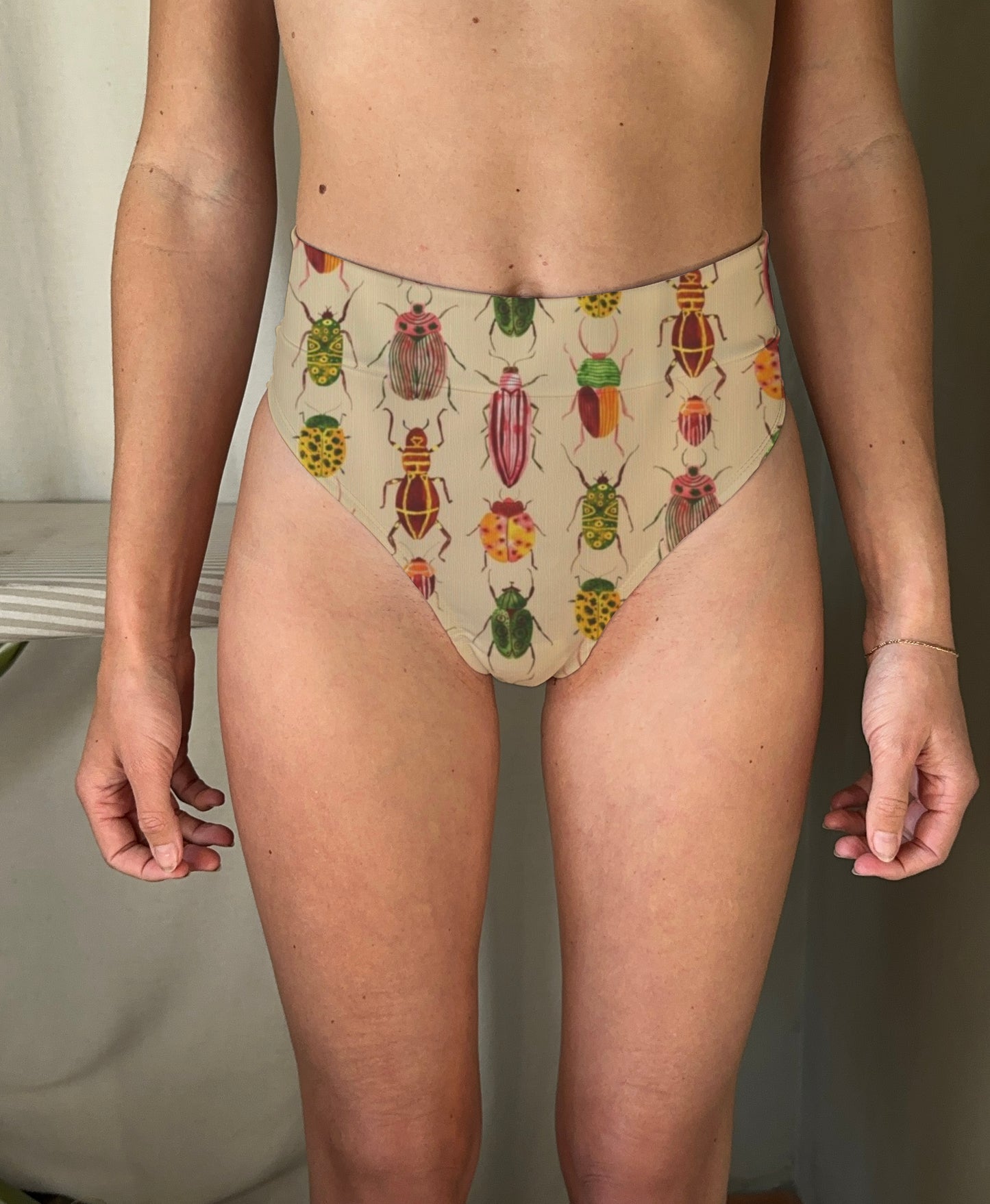 Adult High Rise Cheeky Bikini Bottom