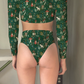 Adult High Rise Cheeky Bikini Bottom