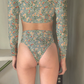 Adult High Rise Cheeky Bikini Bottom
