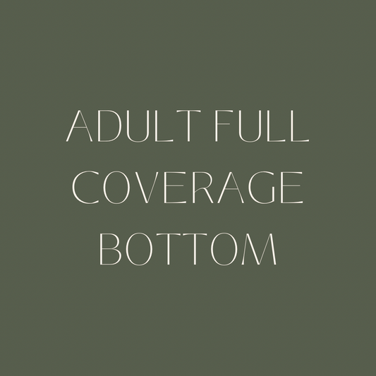 Custom Adult Reversible Full Coverage Bottom