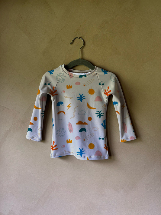 Littles Rashguard in Beach House