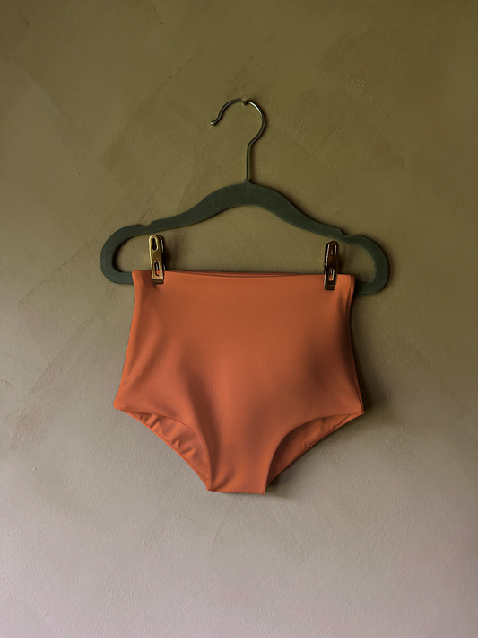 Littles Bikini Bottom in Coral