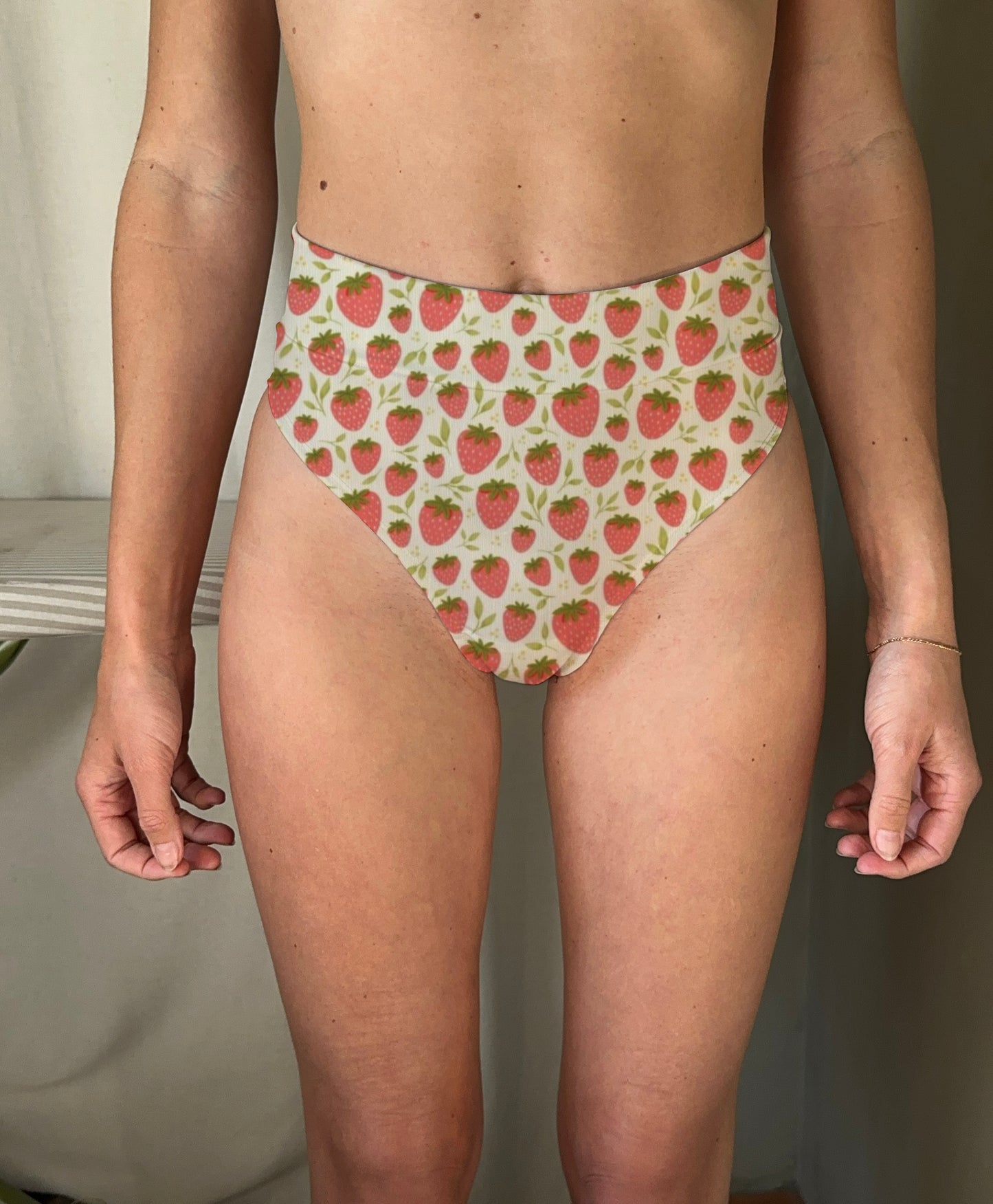 Adult High Rise Cheeky Bikini Bottom