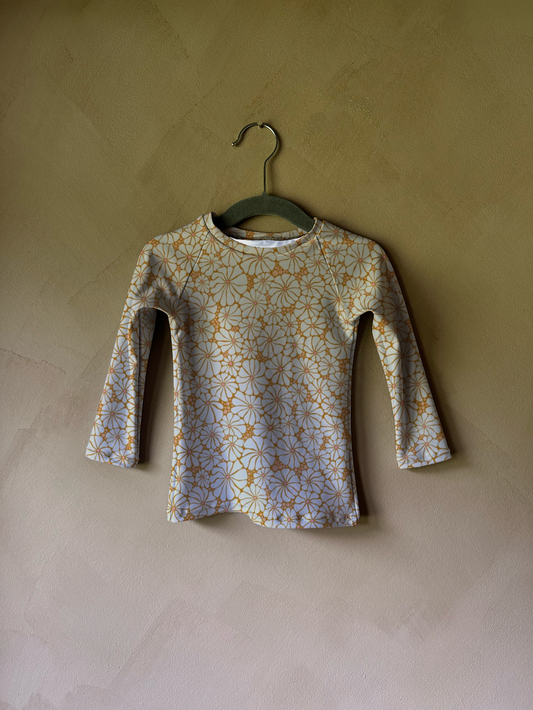 Littles Rashguard in Wavy Daisy