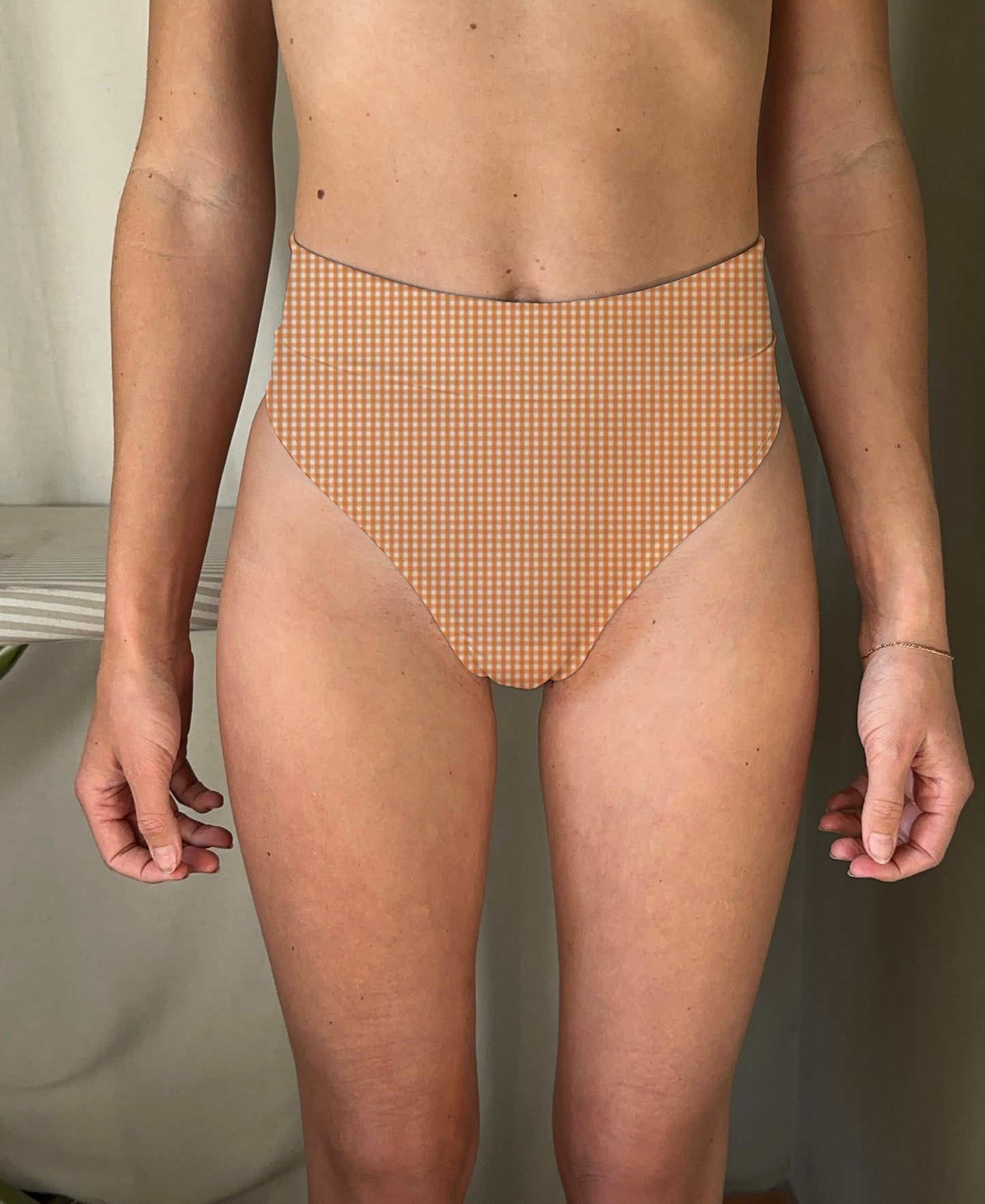 Adult High Rise Cheeky Bikini Bottom
