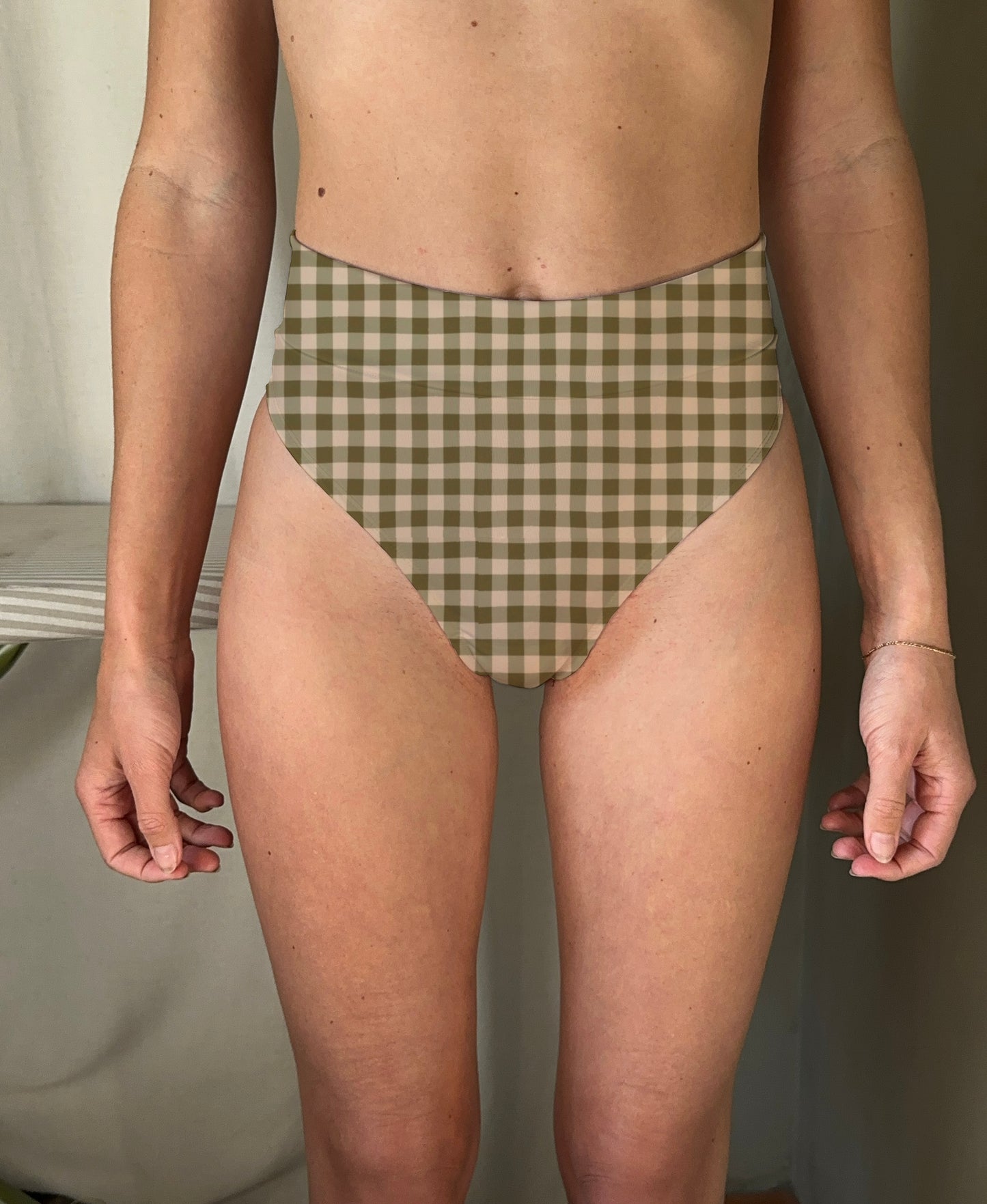 Adult High Rise Cheeky Bikini Bottom