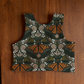 Littles Luna Top in Monarchs & Milkweed